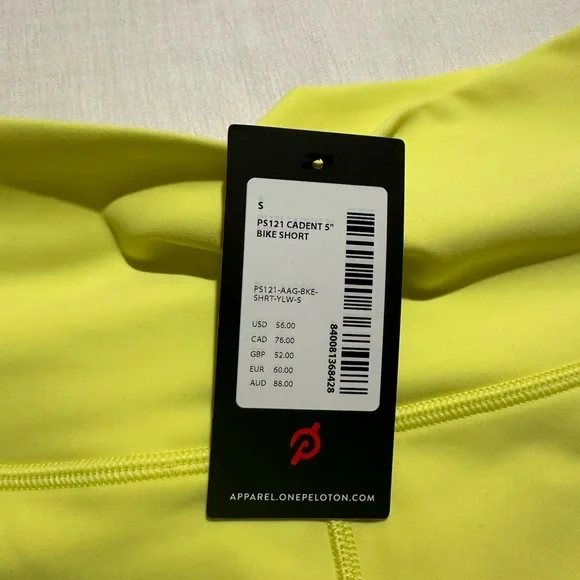 PELOTON bike shorts BRAND NEW limited edition